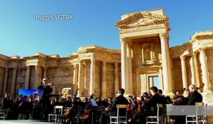 Syrie: concert d'un orchestre symphonique russe à Palmyre