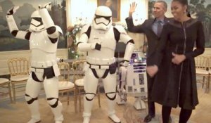 Décomplexés, les Obama dansent avec les personnages de Star Wars sur un tube de Bruno Mars