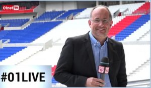 01LIVE spécial EURO 2016 : le stade ultra-connecté de l'Olympique Lyonnais