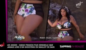Les Anges : Sarah Fraisou plus sensuelle que jamais lors d’un shooting en maillot de bain (vidéo)