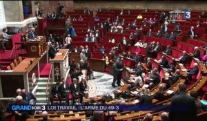 Loi Travail : Manuel Valls fait le pari du 49.3