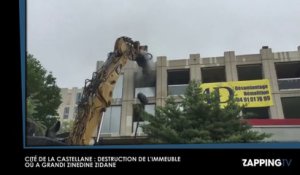 Cité de la Castellane : L'immeuble où a grandi Zinedine Zidane détruit à Marseille (Vidéo)
