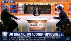 Le présentateur de BFM TV reçoit un SMS en direct du cabinet de Manuel Valls