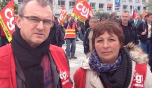 400 manifestants contre la Loi Travail