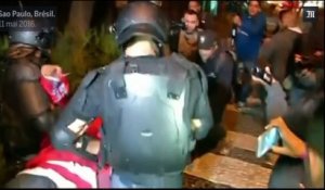 Des violences policières ont émaillé une manifestation à Sao Paulo
