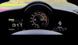 0 - 300 km/h en Ferrari 488 GTB 2016