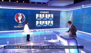 Euro 2016 : la liste des 23 sélectionnés français