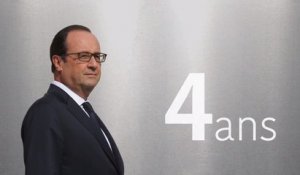 Retour en images sur les 4 premières années du mandat du président François Hollande