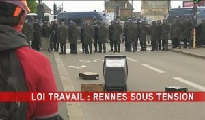 Rennes: La manifestation contre les violences policières, interdite, a rassemblé 200 personnes - Le 14/05/2016 à 16h15