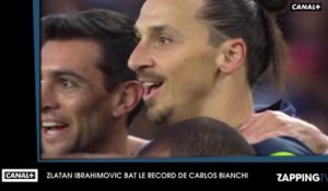Zlatan Ibrahimovic devient le meilleur buteur de l'histoire du PSG en Ligue 1 (Vidéo)