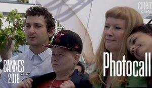 Shia Laboeuf, Riley Keough (American Honey) - Photocall Officiel - Cannes 2016 CANAL+