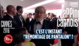 La minute du Zapping cannois avec Steven Spielberg, Gérard Depardieu, Robert De Niro - 16/05 - Cannes 2016 - Canal+