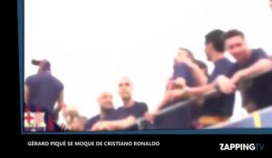 Cristiano Ronaldo : Quand Gérard Piqué se moque du joueur du Real Madrid (Vidéo)