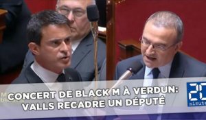 Concert de Black M à Verdun: Manuel Valls recadre un député