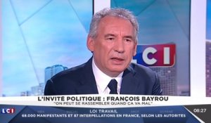 François Bayrou n’a «jamais cessé de travailler à ce que pourrait être l’avenir du pays»