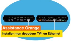 Assistance Orange - J'installe mon décodeur TV4 en Ethernet - Orange