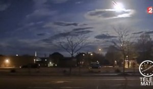 Aux Etats-Unis, le passage d’une météorite capté par des caméras de vidéosurveillance