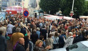 Manifestation contre le plan de stationnement