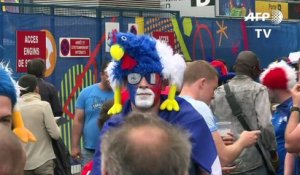 Euro-2016: affluence au Stade de France pour France/Roumanie