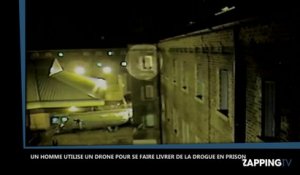 Un détenu se sert d’un drone pour se faire livrer de la drogue en prison (Vidéo)