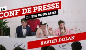 Xavier Dolan - La Conf de Presse (Yes Vous Aime) - EXCLUSIF DailyCannes by CANAL+