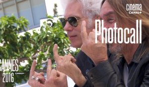 Iggy Pop ,Jim Jarmusch (Gimme Danger) - Photocall Officiel - Cannes 2016 - CANAL+