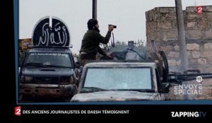 Envoyé Spécial : Le récit glaçant d’anciens journalistes de Daesh sur leur quotidien (Vidéo)