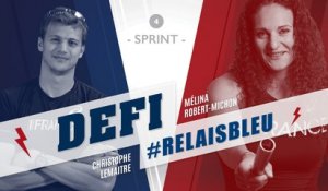 Défi #Relaisbleu n°4 | Christophe Lemaitre & Mélina Robert-Michon