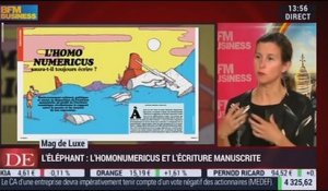 Le Mag de Luxe: L'Homonumericus et l'écriture manuscrite, L'Eléphant - 20/05