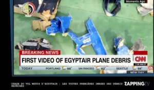 Crash du vol MS804 d’Egyptair : Les toutes premières images des débris repêchés