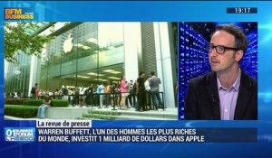 L'actualité IT: Warren Buffett, l'un des hommes les plus riches du monde, investit 1 milliard de dollars dans Apple - 21/05