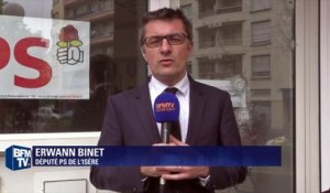 Bureau du PS attaqué: Erwann Binet dénonce "une atteinte à la démocratie"