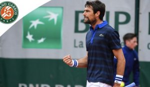 Temps forts Chardy - Mayer Roland-Garros 2016 / 1 Tour