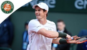 Temps forts Stepanek - Murray Roland-Garros 2016 / 1 Tour