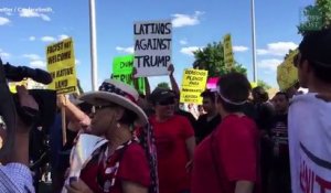 Une manifestation anti-Trump dégénère au Nouveau-Mexique