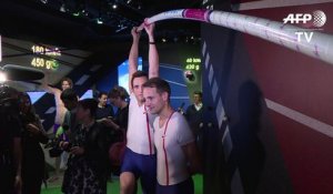 Renaud Lavillenie entre au musée Grévin