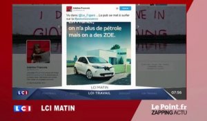 Quand Renault fait de la pub sur la pénurie de carburant - Zapping du 25 mai