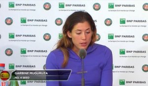 Roland-Garros - Muguruza : "Etre nerveuse m'a aidé"
