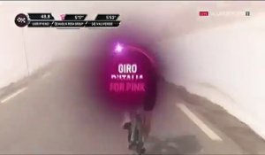 Giro : l'impressionnante chute du maillot rose Steven Kruijswijk