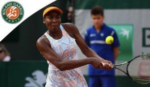 Temps forts V. Williams - Cornet Roland-Garros 2016 / 3T