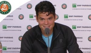 Roland-Garros 2016 - Conférence de presse: Raonic / 1/8