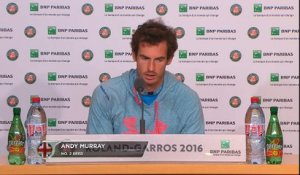 Roland-Garros - Murray : ''Physiquement je suis bien''
