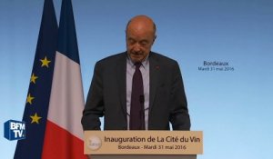 Juppé devant Hollande: "Les hommes sont comme les vins: avec le temps, les bons s'améliorent"