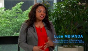 Interview de Luce Mbianda, technicienne informatique de l'État