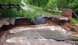 Loiret : il marche sur une barrière de sécurité de l'A10 pour fuir les innondations