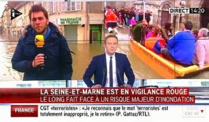 EN DIRECT - Intempéries: La maire de Nemours, en Seine-et-Marne, annonce "l'évacuation totale du coeur de la ville"