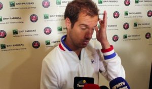Roland-Garros 2016 - Richard Gasquet : "La surface m'a fait mal ce mercredi contre Andy Murray"
