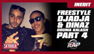 Djadja & Dinaz avec Douma Kalash - Freestyle inédit Part. 4 dans Planète Rap !