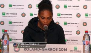 Roland-Garros - S. Williams se réjouit de la réussite de Bertens