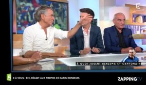 C à Vous : BHL réagit aux propos de Karim Benzema, "le racisme existe bel et bien en France" (Vidéo)